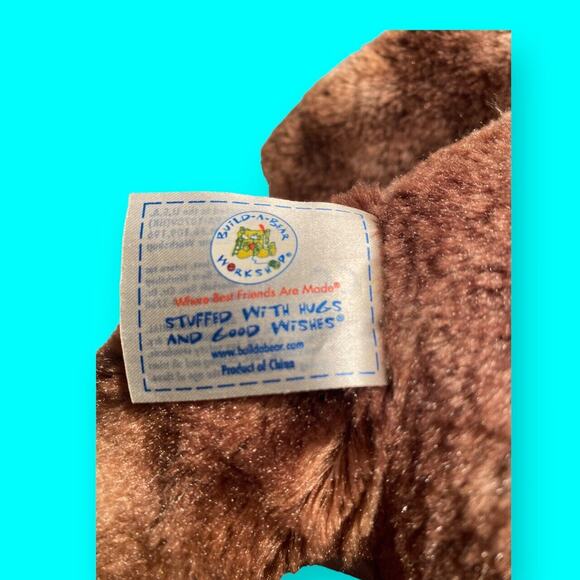 Build a Bear 18" Smiling Happy Monkey Brown and Tan 2010 Plush with Tags - Picture 7 of 10